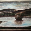Z�mek Zbiroh 1898, olej,  2009 (87 x 53.5 cm, v�etn� r�mu)  K prodeji